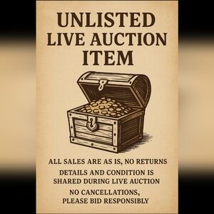 Unlisted Live Auction Item